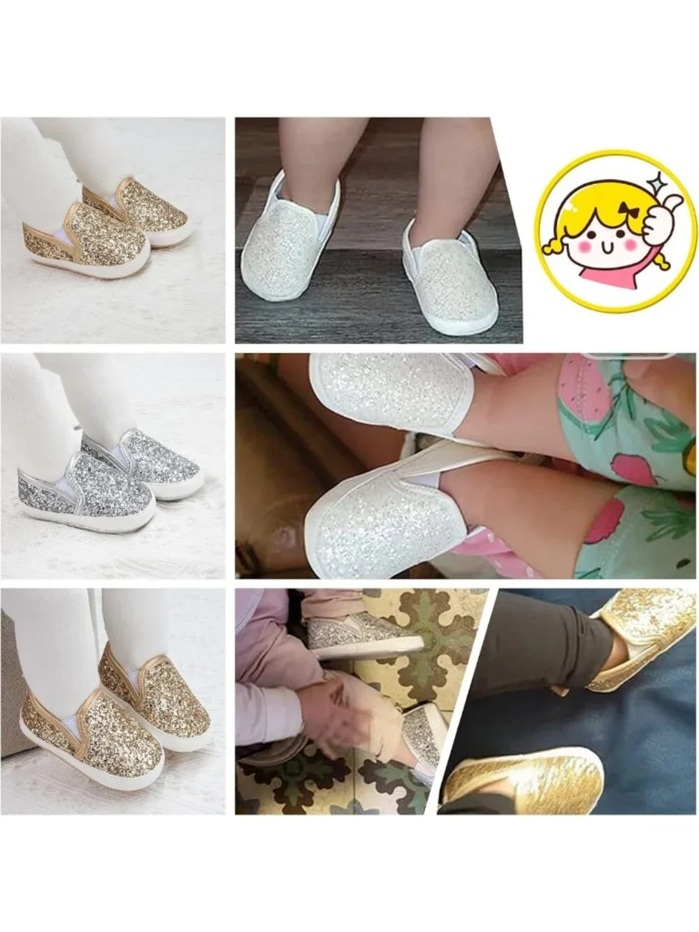 Soft Sole Baby Sneakers | Anti-Slip Moccasins for Toddlers & Infants | First